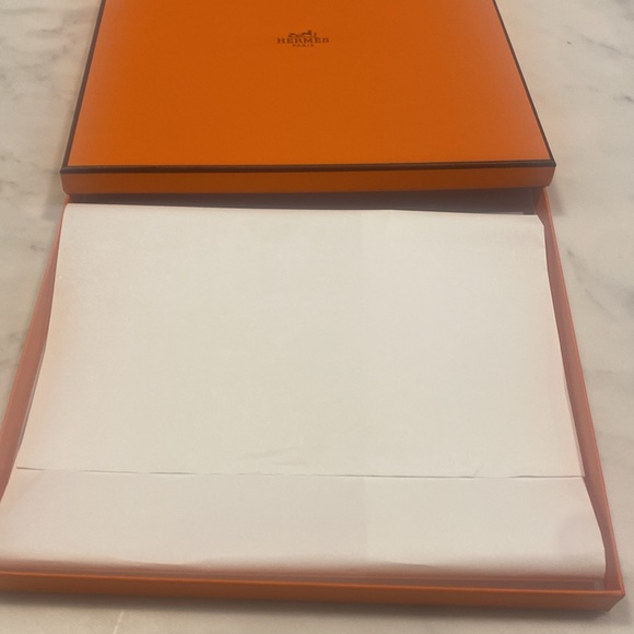 Authentic Hermes Scarf Box - Picture 3 of 3